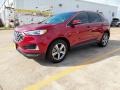 2019 Ruby Red Ford Edge SEL  photo #2