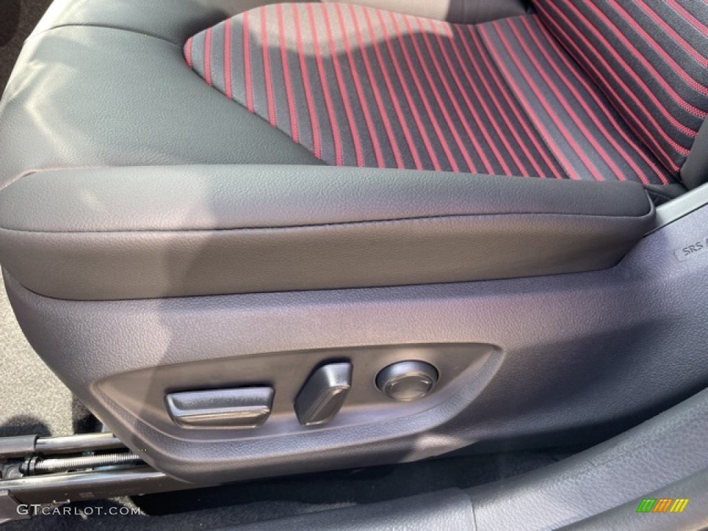 Black/Red Interior 2021 Toyota Camry TRD Photo #142178931