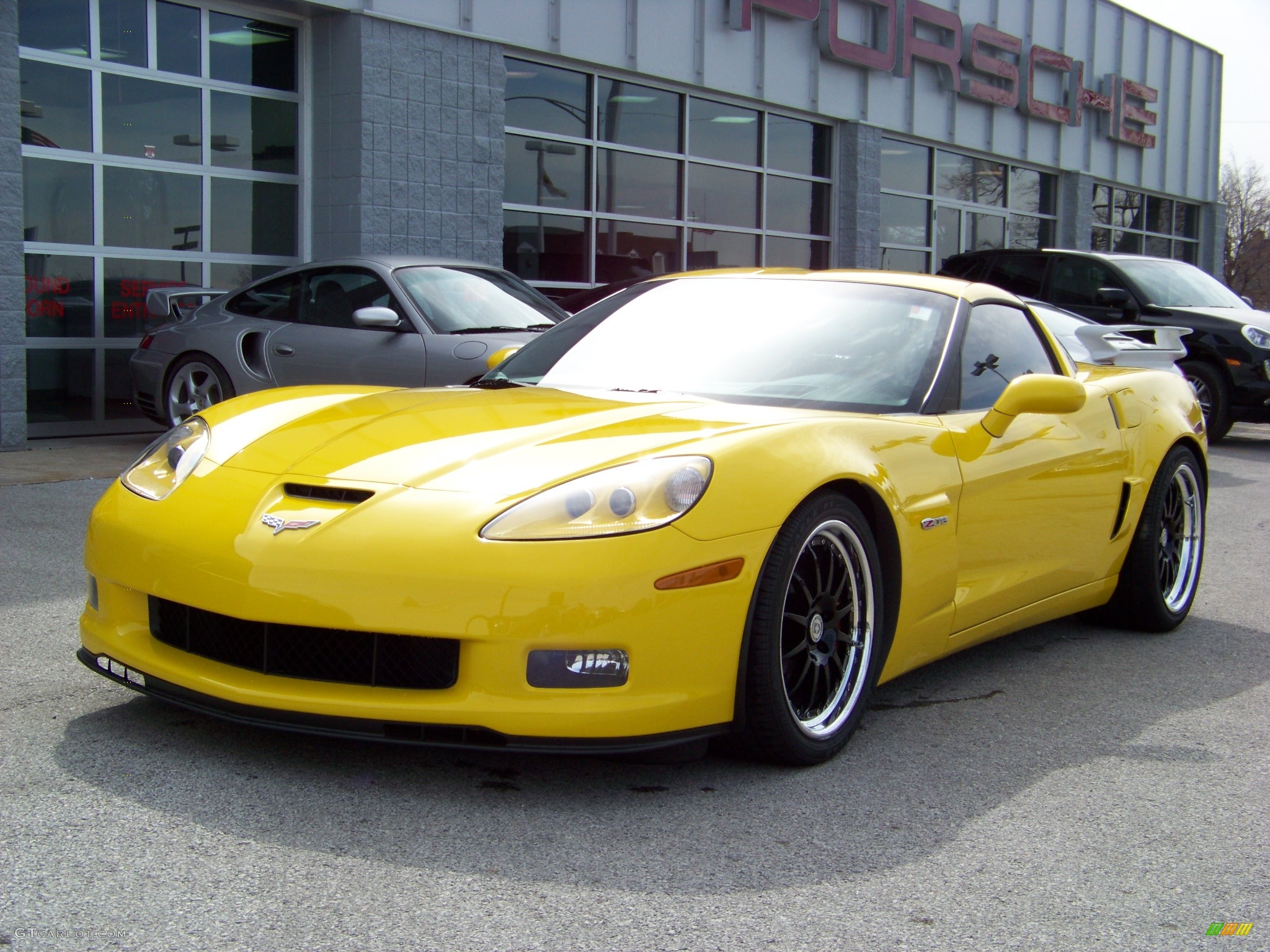 2006 Corvette Z06 - Velocity Yellow / Ebony Black photo #1