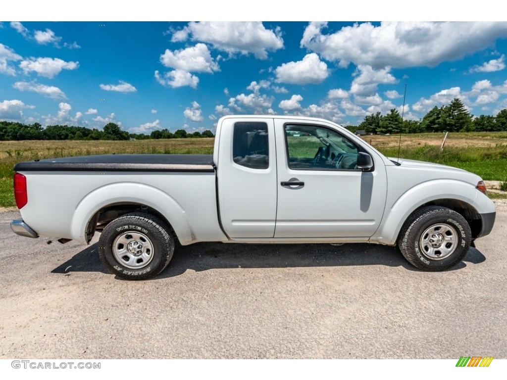 Glacier White 2015 Nissan Frontier S King Cab Exterior Photo #142179030