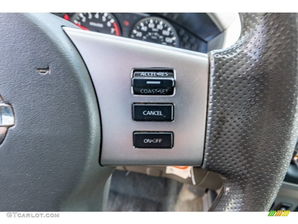 2015 Nissan Frontier S King Cab Steel Steering Wheel Photo #142179804