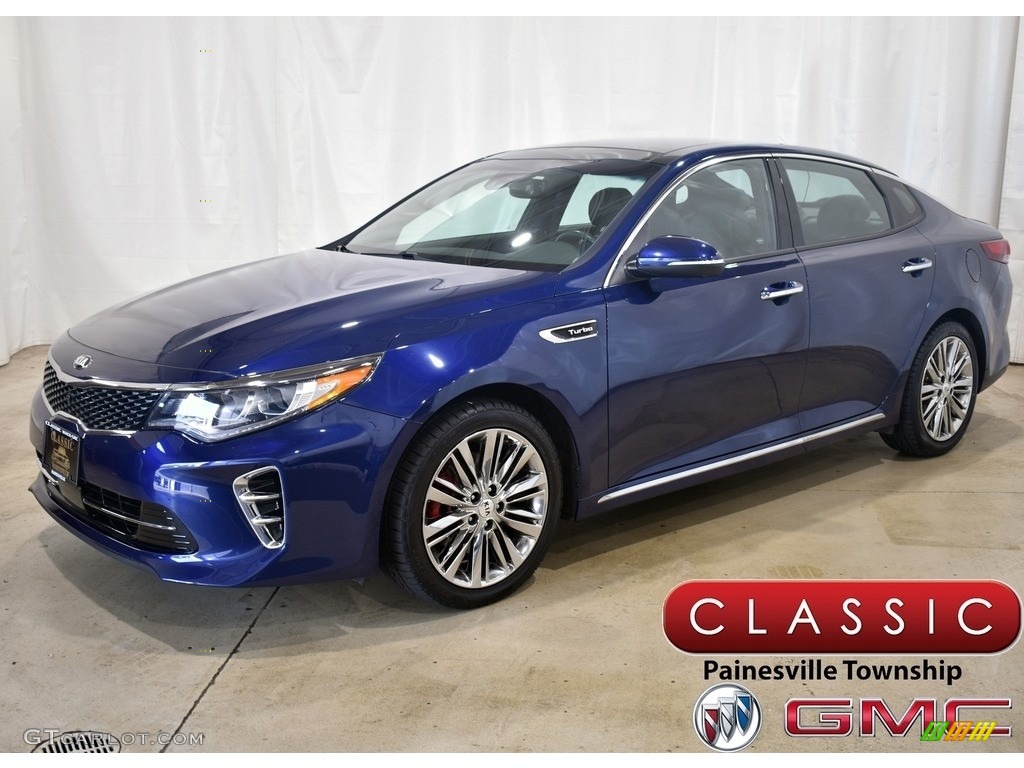 2017 Optima SX Limited - Horizon Blue / Black photo #1