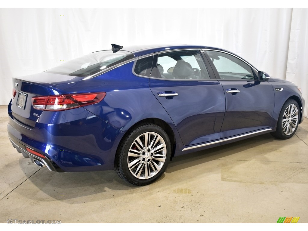 2017 Optima SX Limited - Horizon Blue / Black photo #2