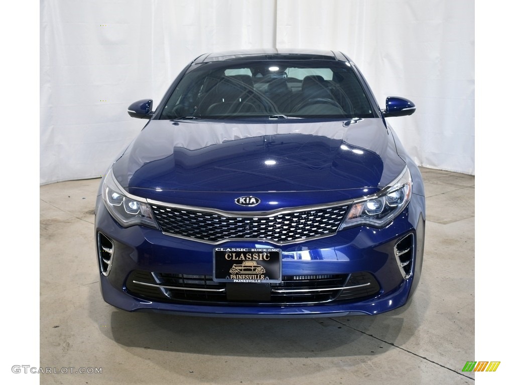 2017 Optima SX Limited - Horizon Blue / Black photo #4