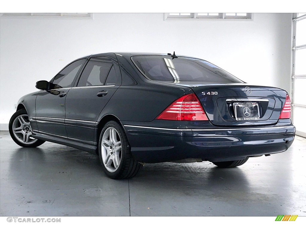 Black Opal Metallic 2006 Mercedes-Benz S 430 Sedan Exterior Photo #142180911