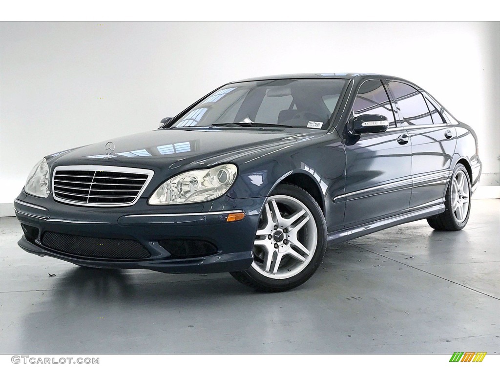 Black Opal Metallic 2006 Mercedes-Benz S 430 Sedan Exterior Photo #142180968