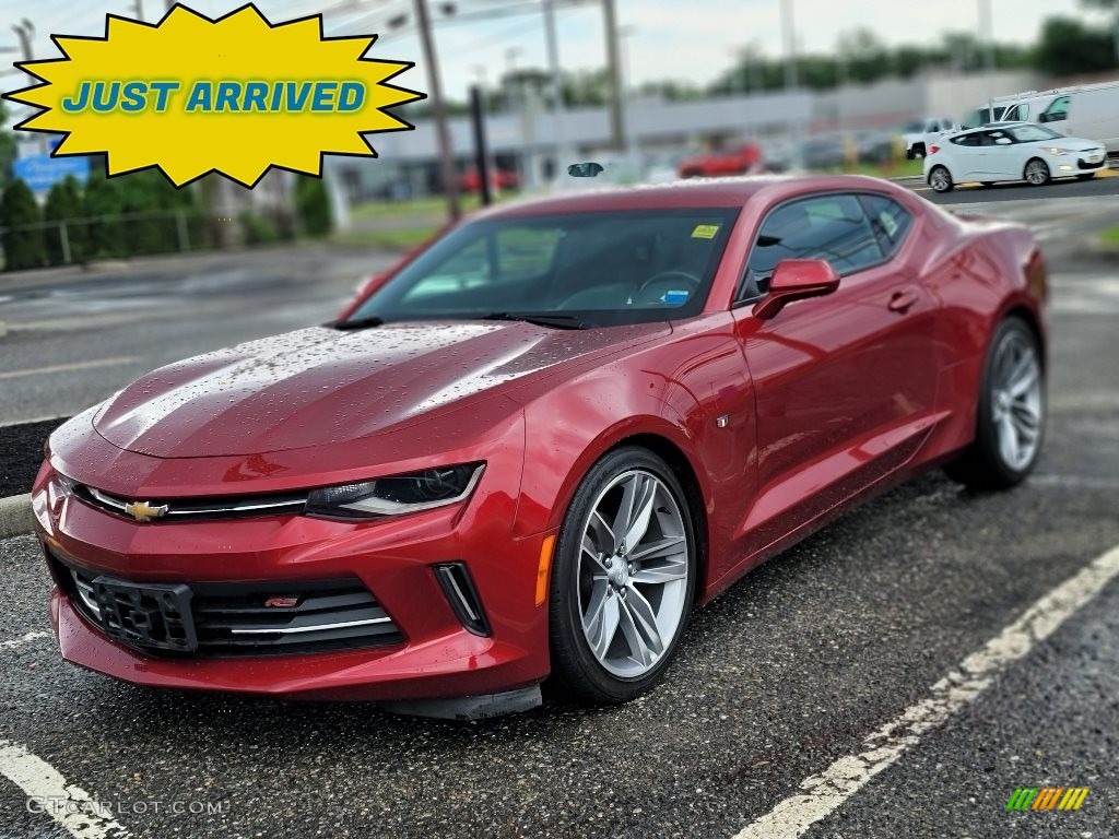 2017 Camaro LT Coupe - Garnet Red Tintcoat / Jet Black photo #1