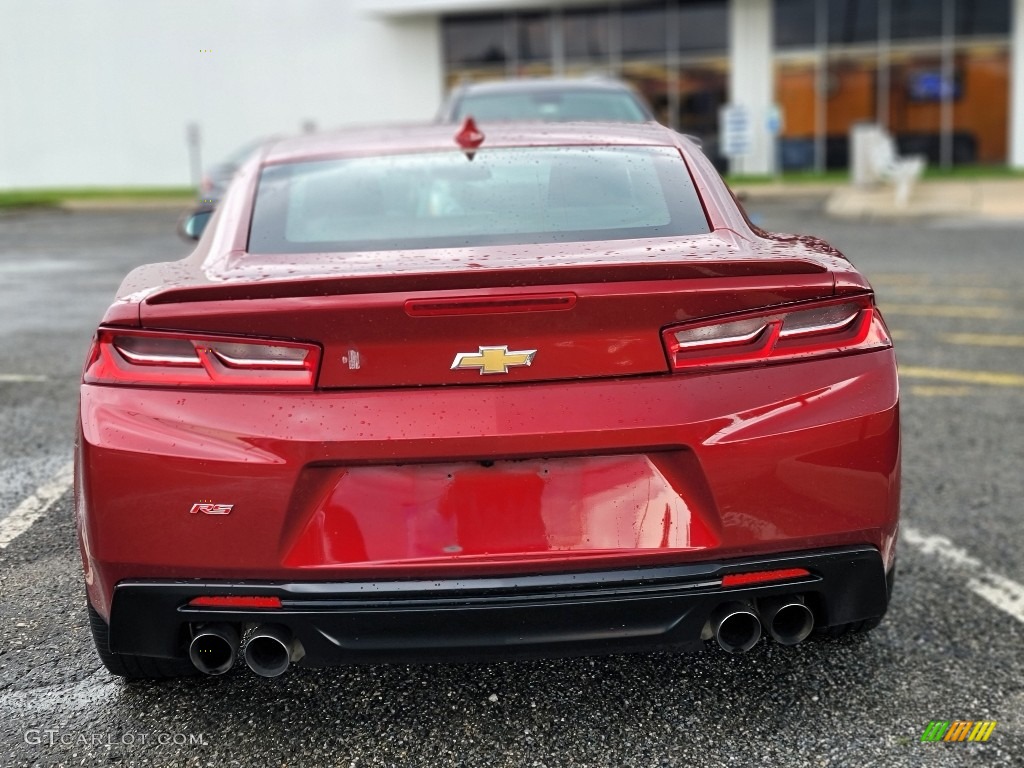 2017 Camaro LT Coupe - Garnet Red Tintcoat / Jet Black photo #4