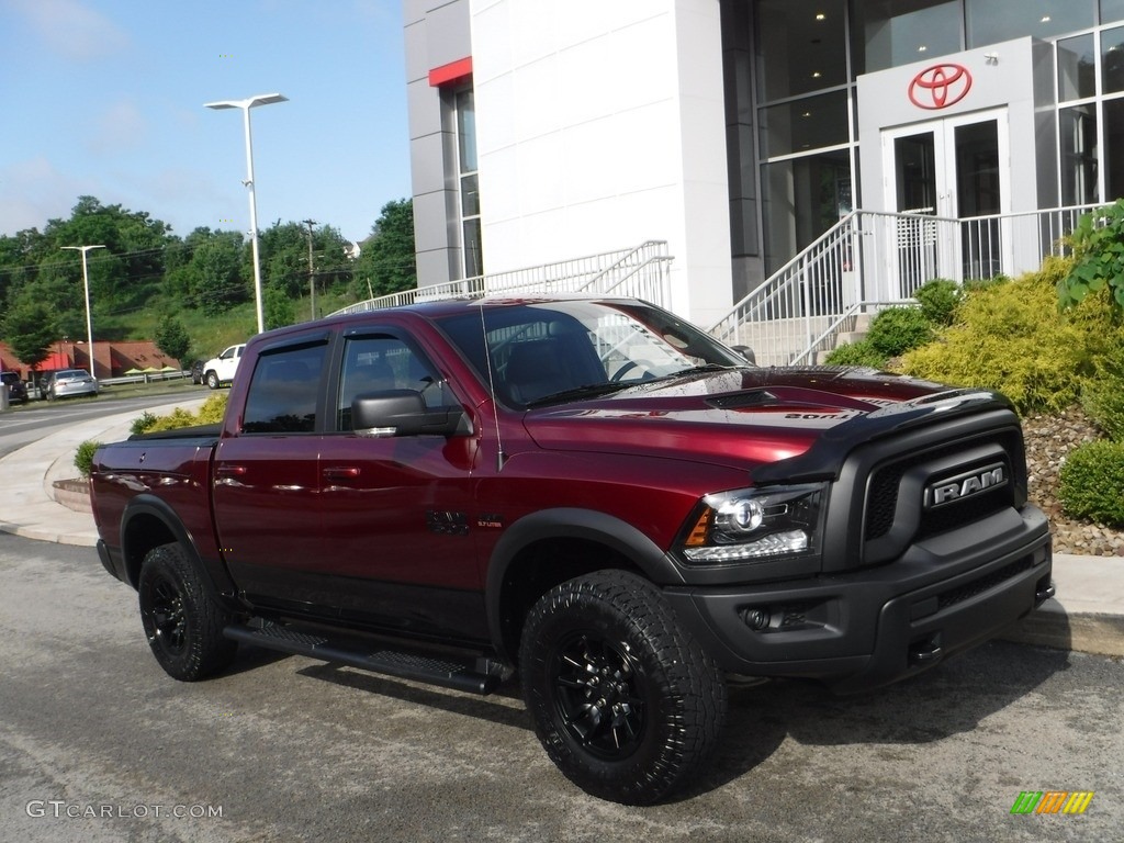 2018 1500 Rebel Crew Cab 4x4 - Delmonico Red Pearl / Black photo #1