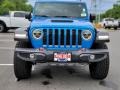 2021 Hydro Blue Pearl Jeep Gladiator Mojave 4x4  photo #2