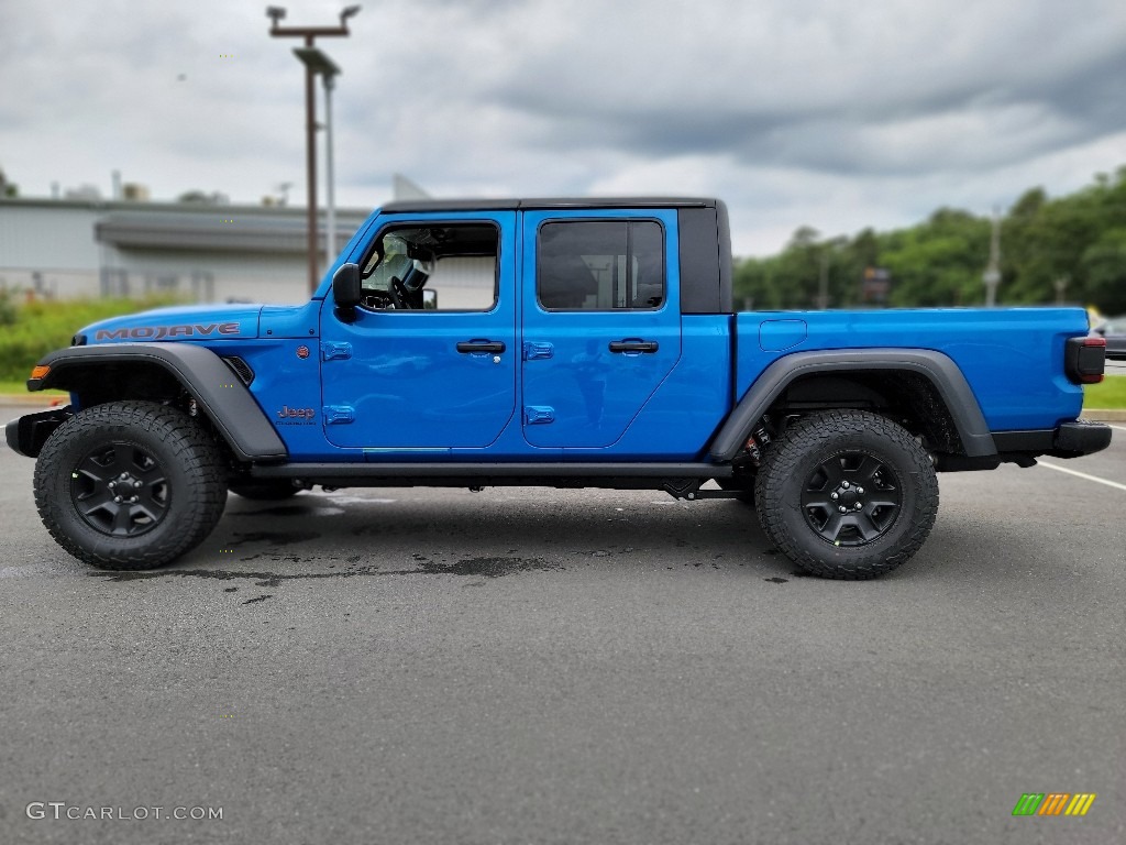 Hydro Blue Pearl 2021 Jeep Gladiator Mojave 4x4 Exterior Photo #142181316