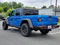 2021 Hydro Blue Pearl Jeep Gladiator Mojave 4x4  photo #4