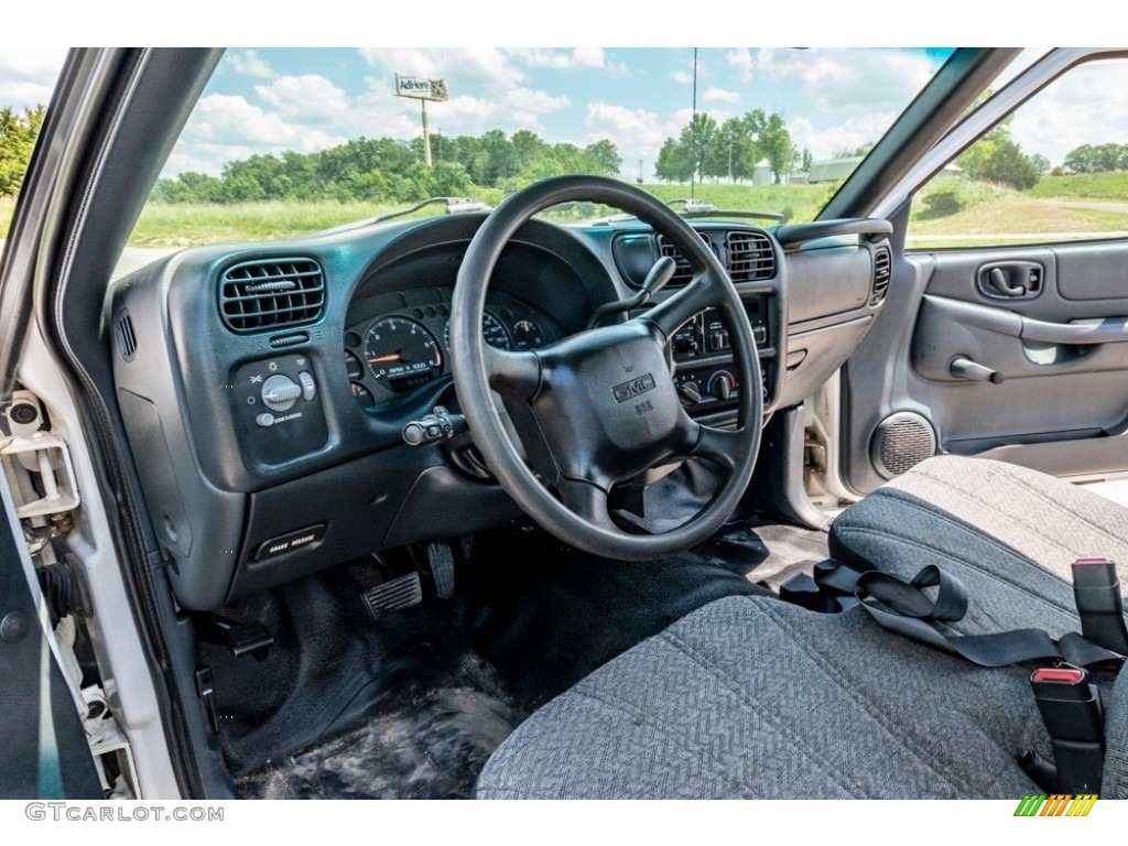 Graphite Interior 2001 GMC Sonoma SL Regular Cab Photo #142181421