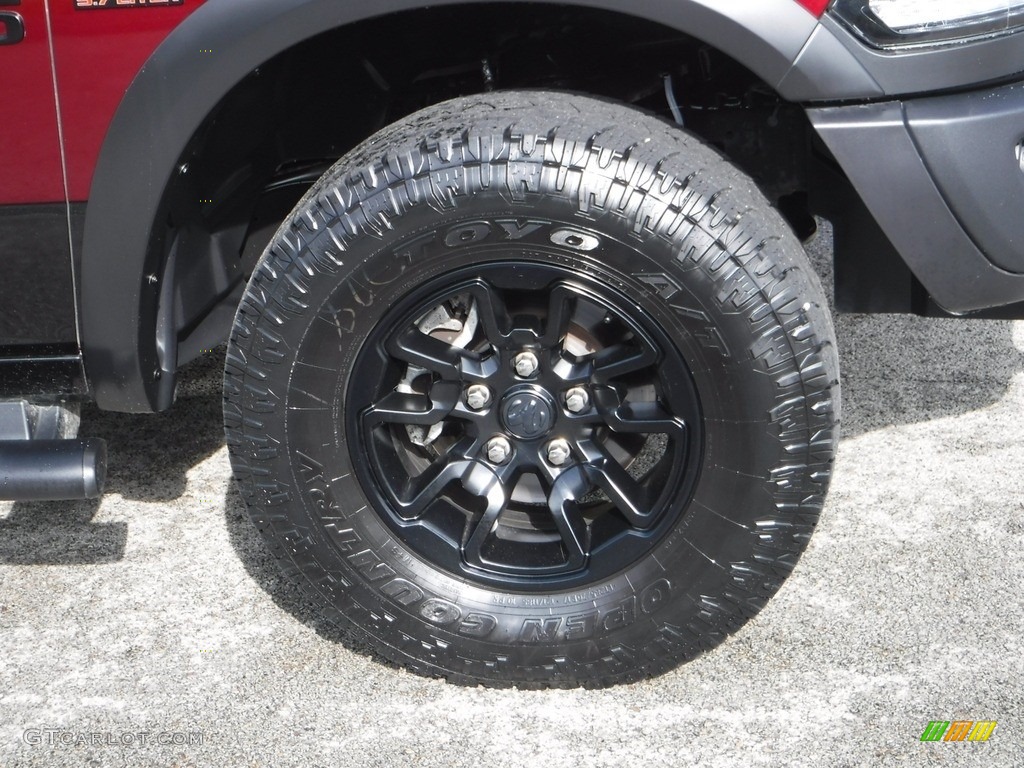 2018 1500 Rebel Crew Cab 4x4 - Delmonico Red Pearl / Black photo #11