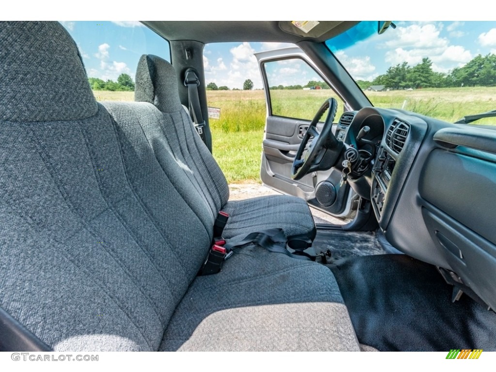 Graphite Interior 2001 GMC Sonoma SL Regular Cab Photo #142181595