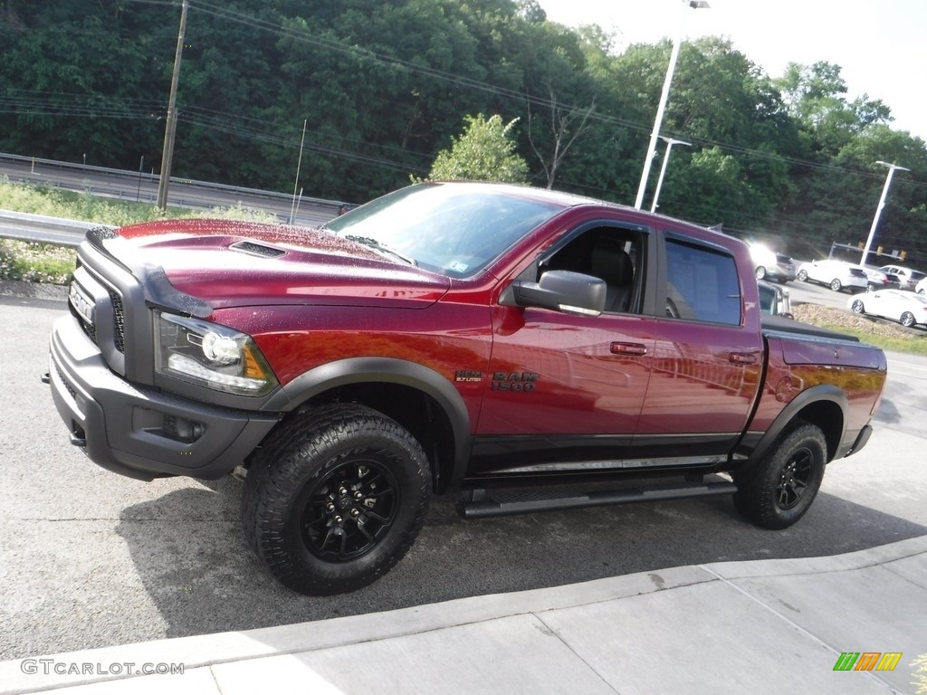 2018 1500 Rebel Crew Cab 4x4 - Delmonico Red Pearl / Black photo #18