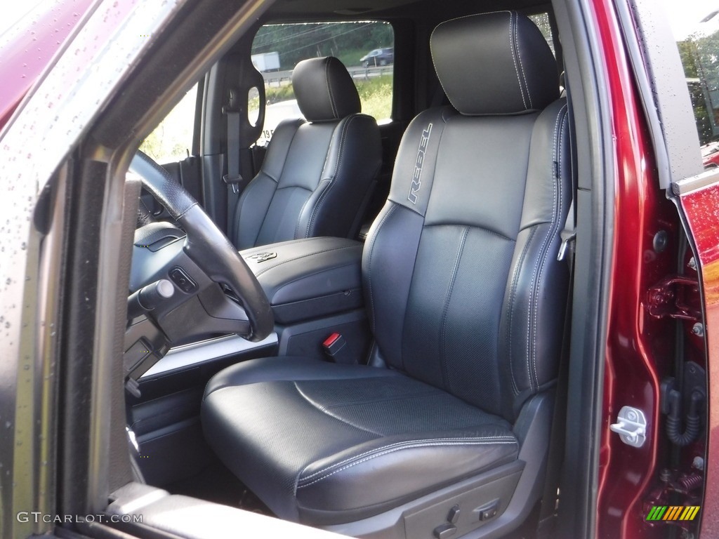 2018 1500 Rebel Crew Cab 4x4 - Delmonico Red Pearl / Black photo #26
