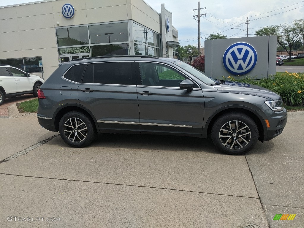 Platinum Gray Metallic 2021 Volkswagen Tiguan SE 4Motion Exterior Photo #142181994