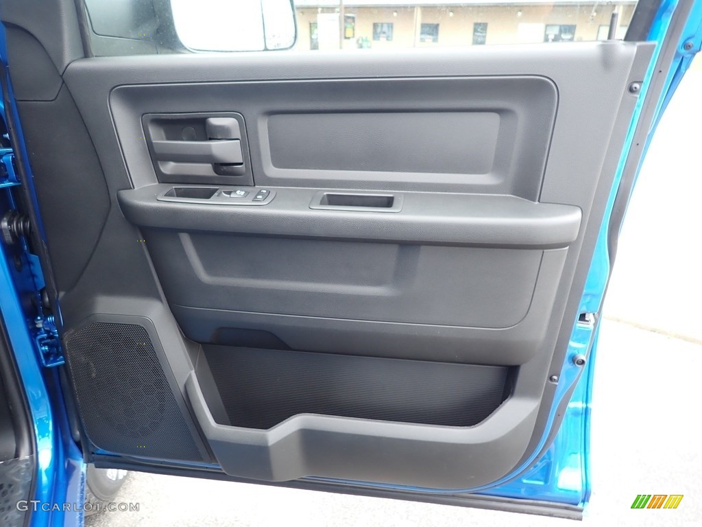 2021 2500 Tradesman Crew Cab 4x4 - Hydro Blue Pearl / Black photo #10