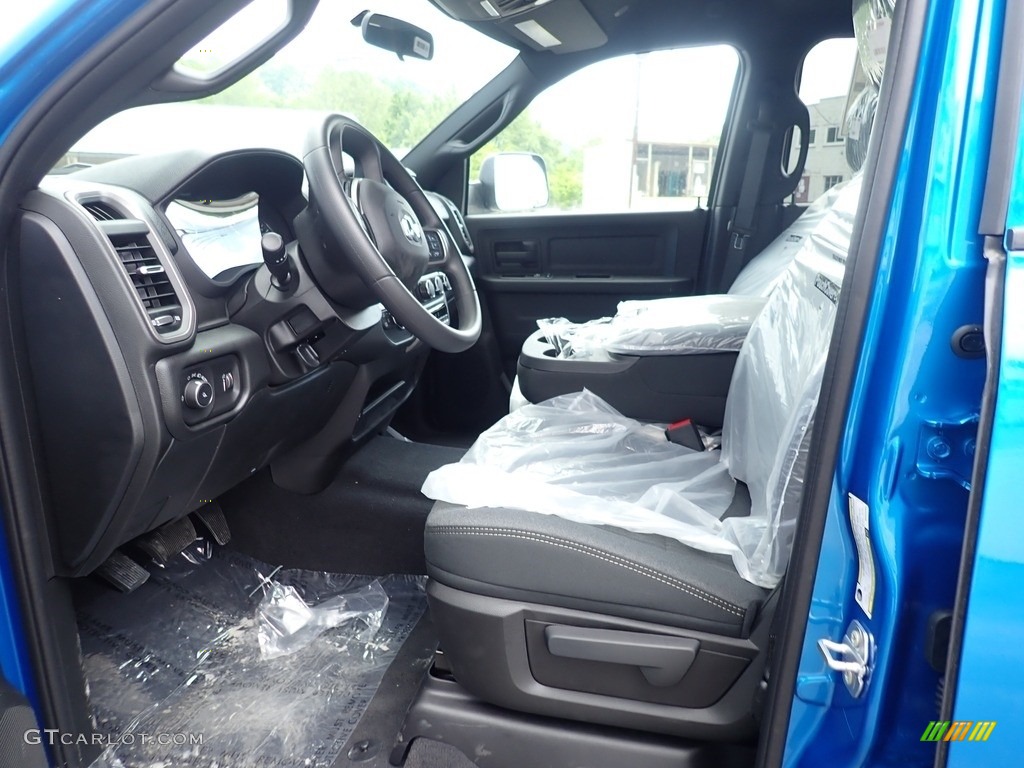 2021 2500 Tradesman Crew Cab 4x4 - Hydro Blue Pearl / Black photo #12