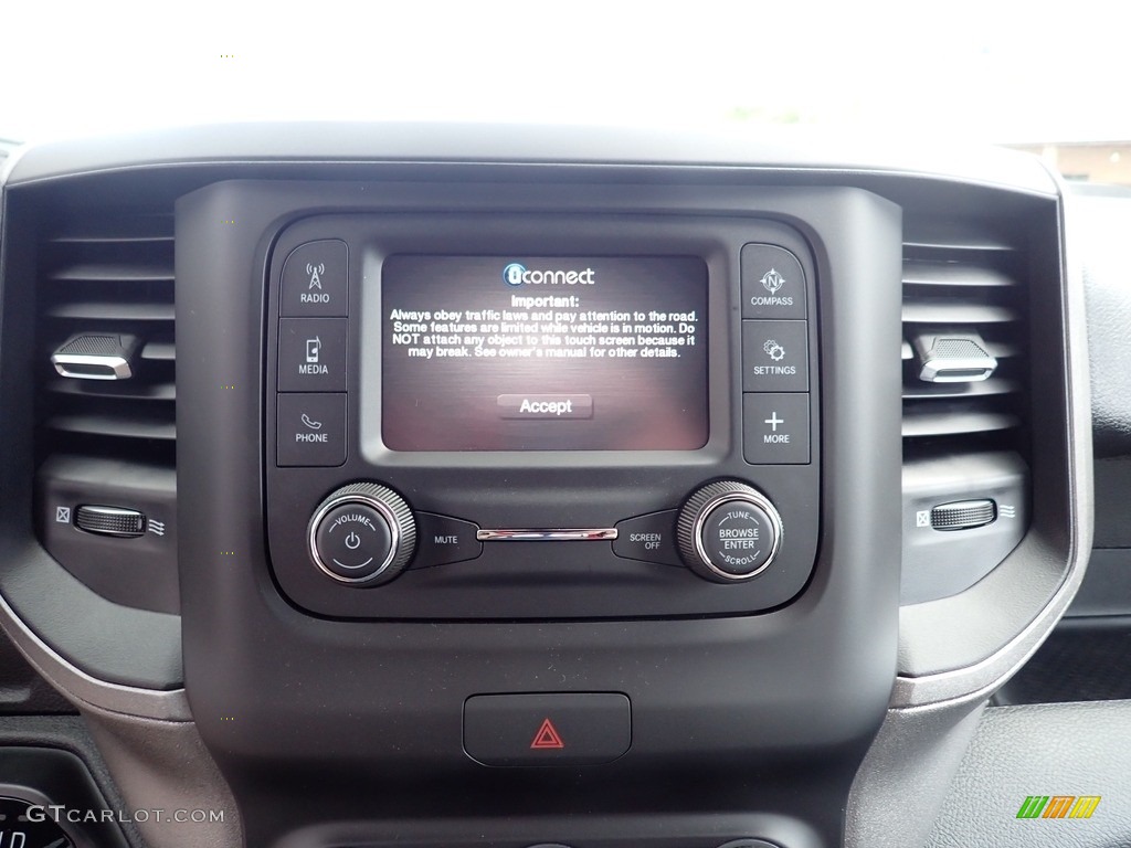 2021 2500 Tradesman Crew Cab 4x4 - Hydro Blue Pearl / Black photo #19