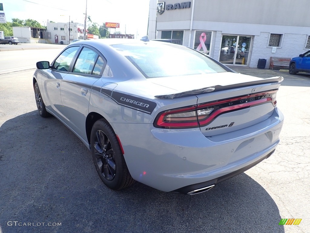 2021 Charger SXT AWD - Smoke Show / Black photo #3