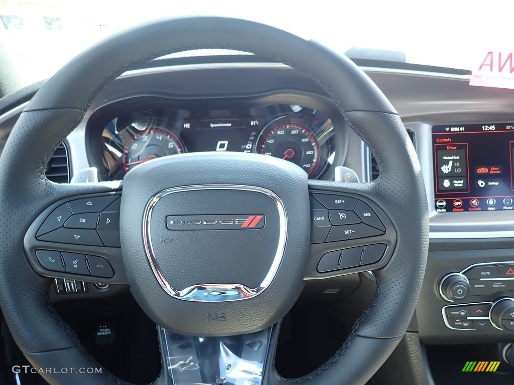 2021 Charger SXT AWD - Smoke Show / Black photo #19