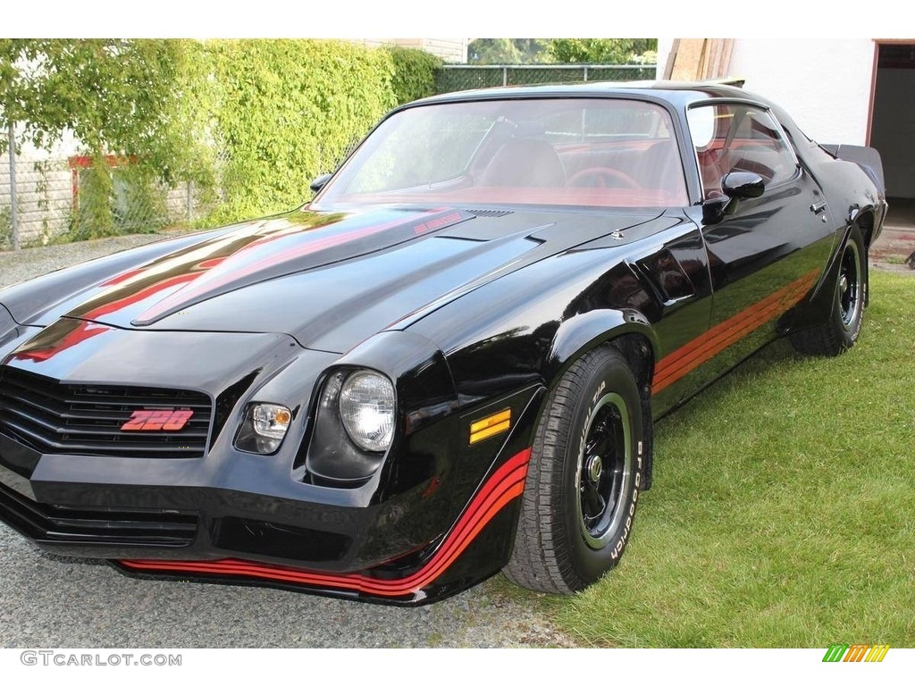 Black 1980 Chevrolet Camaro Z28 Sport Coupe Exterior Photo #142183326
