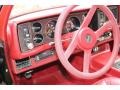 1980 Chevrolet Camaro Carmine Red Interior Steering Wheel Photo