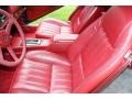 Carmine Red Front Seat Photo for 1980 Chevrolet Camaro #142183476