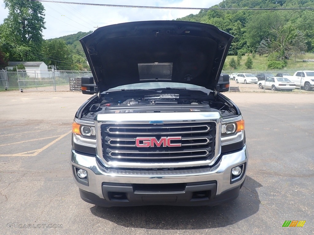 2018 Sierra 3500HD SLE Crew Cab 4x4 - Onyx Black / Jet Black photo #7