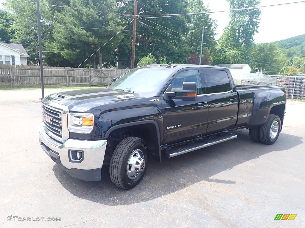 2018 Sierra 3500HD SLE Crew Cab 4x4 - Onyx Black / Jet Black photo #10