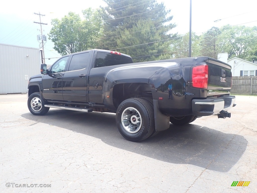 2018 Sierra 3500HD SLE Crew Cab 4x4 - Onyx Black / Jet Black photo #12