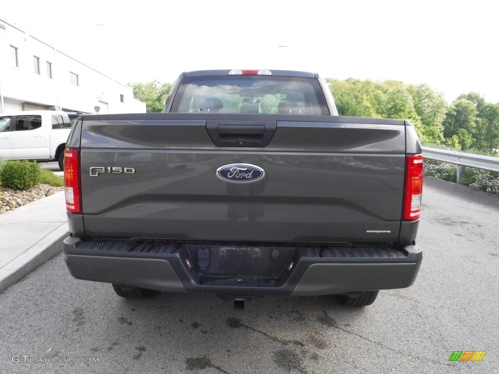 2016 F150 XL SuperCab 4x4 - Lithium Gray / Medium Earth Gray photo #15