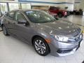 Modern Steel Metallic - Civic EX Sedan Photo No. 3