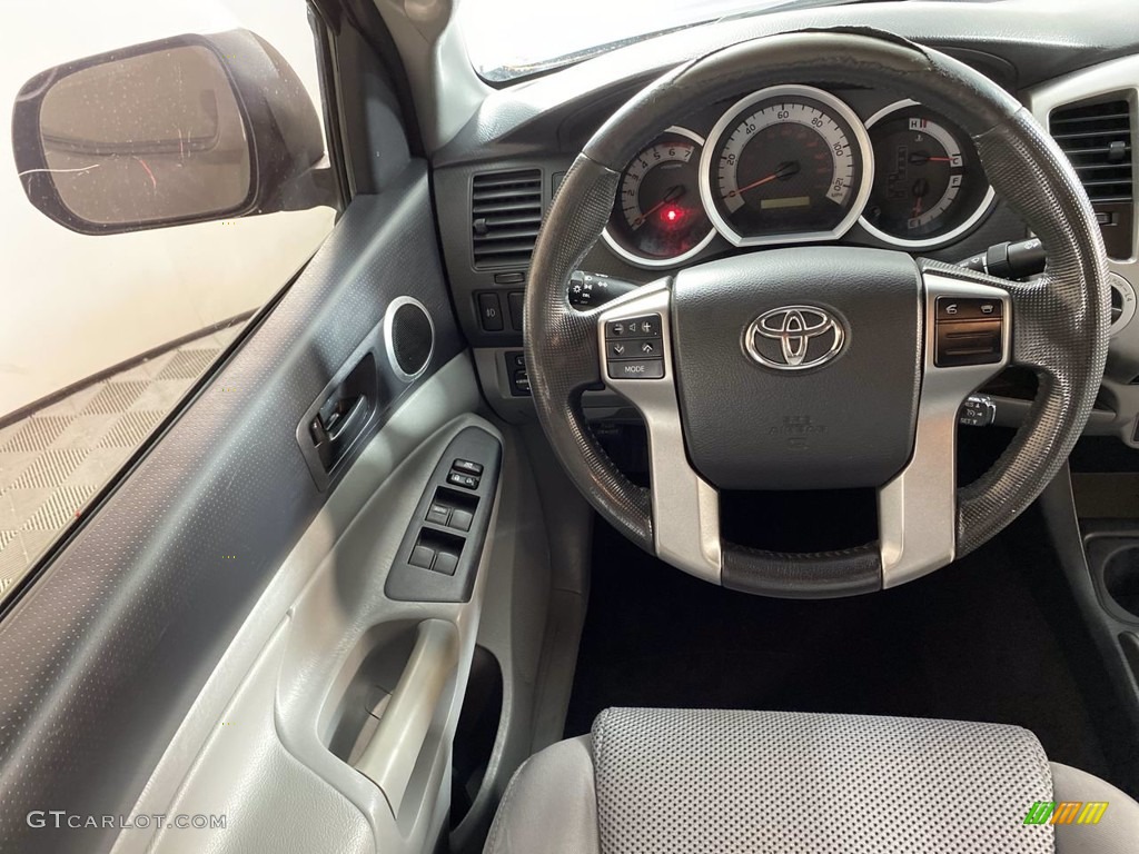 2013 Tacoma V6 SR5 Double Cab 4x4 - Silver Streak Mica / Graphite photo #26