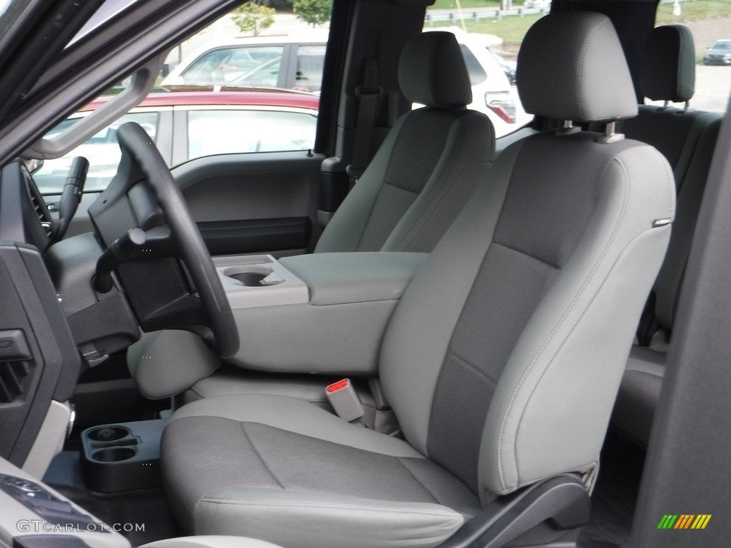 2016 F150 XL SuperCab 4x4 - Lithium Gray / Medium Earth Gray photo #22