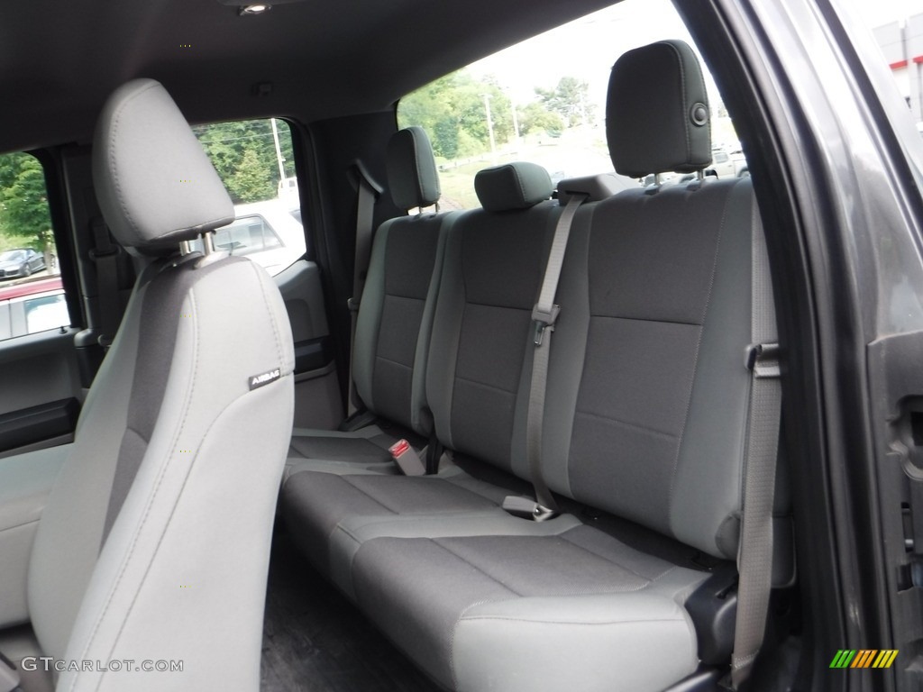 2016 F150 XL SuperCab 4x4 - Lithium Gray / Medium Earth Gray photo #25