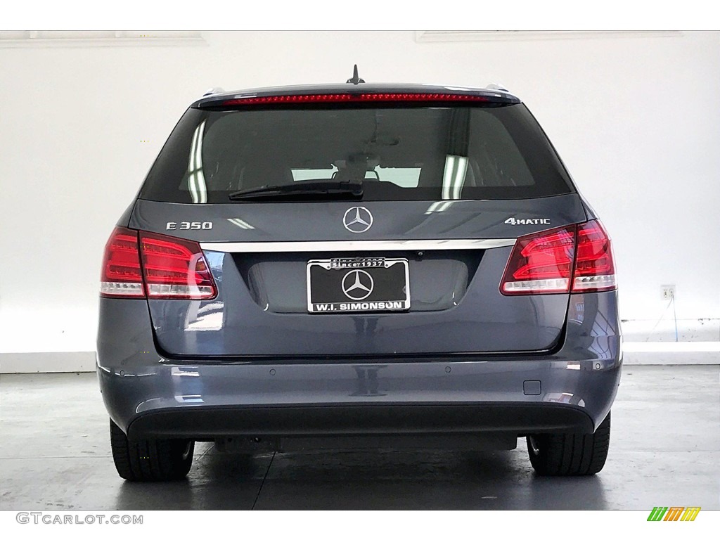 2016 E 350 4Matic Wagon - Steel Grey Metallic / Black photo #3