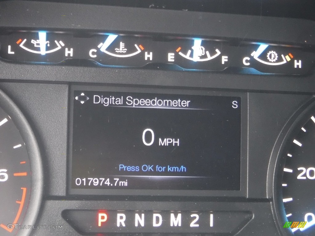 2016 F150 XL SuperCab 4x4 - Lithium Gray / Medium Earth Gray photo #30