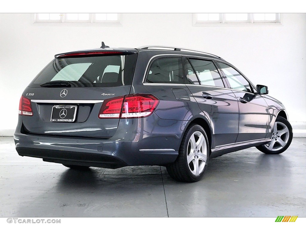 2016 E 350 4Matic Wagon - Steel Grey Metallic / Black photo #13