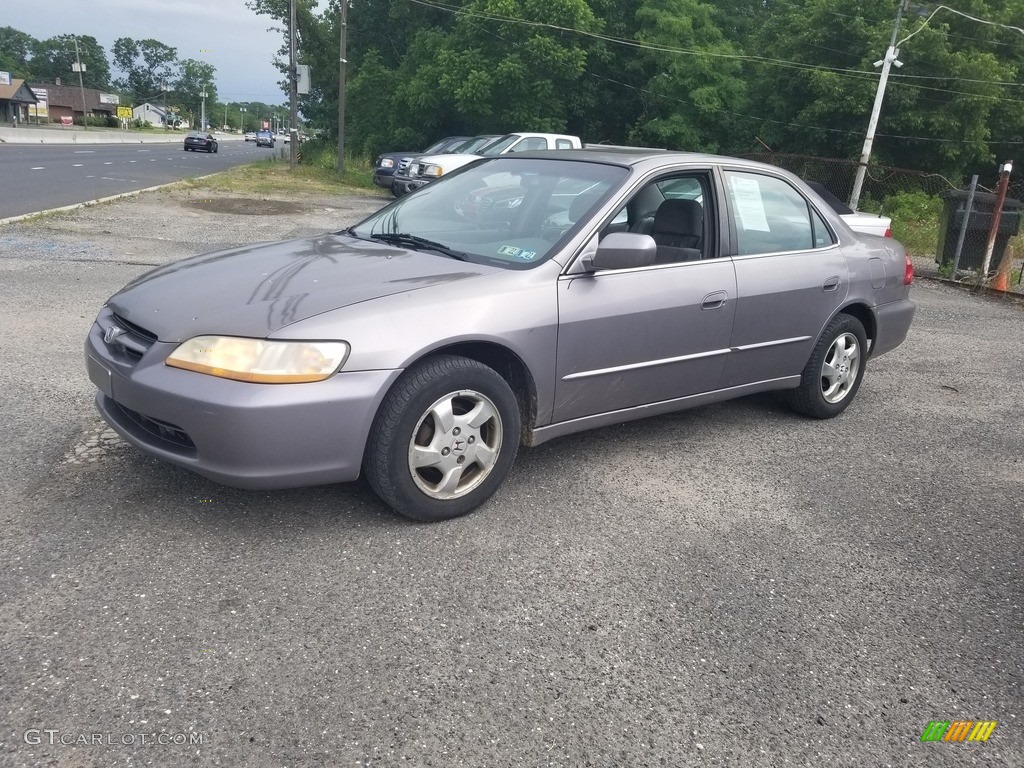 2000 Accord EX Sedan - Signet Silver Metallic / Quartz photo #7