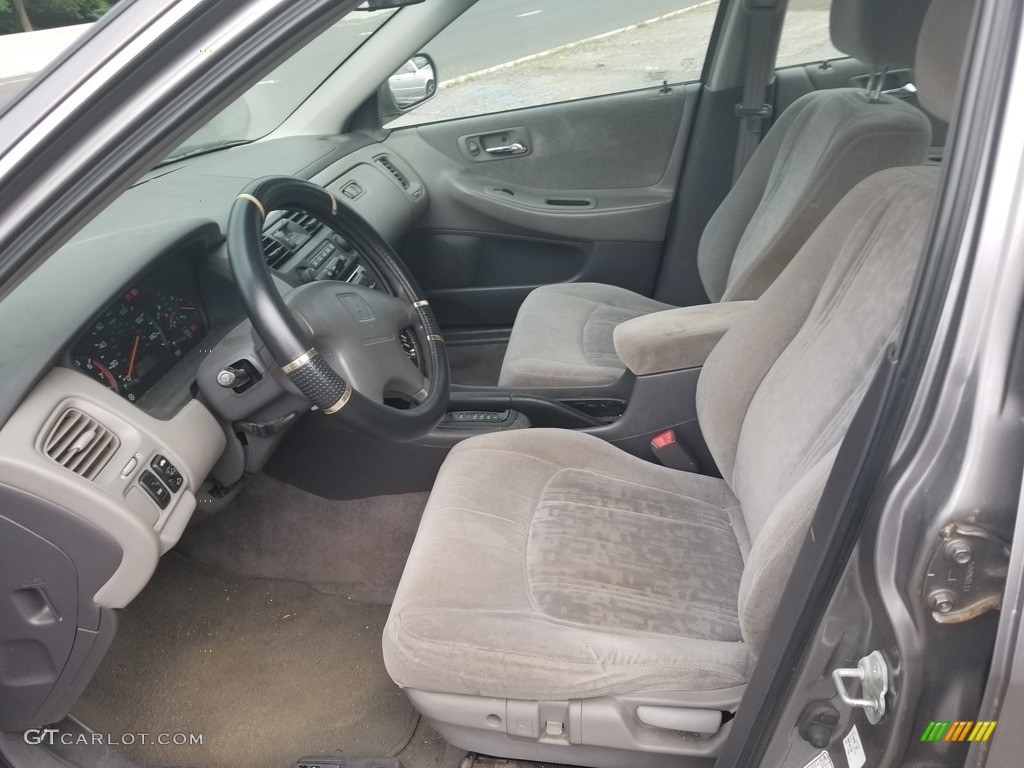 2000 Accord EX Sedan - Signet Silver Metallic / Quartz photo #9