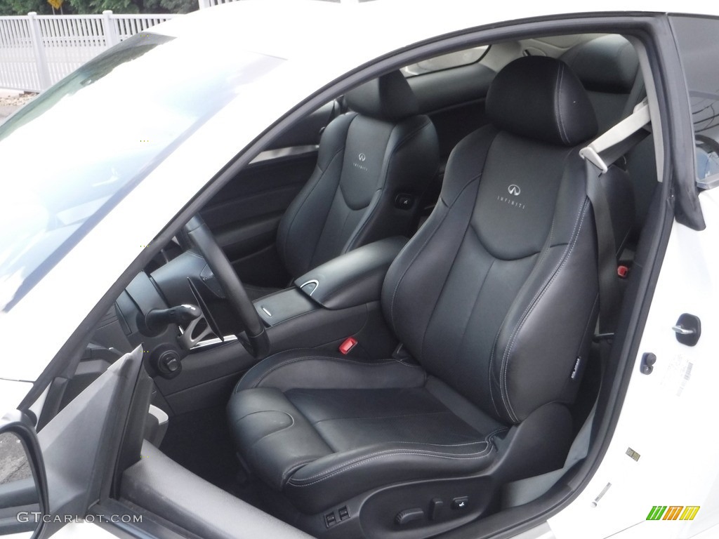 2013 G 37 x AWD Coupe - Moonlight White / Graphite photo #20