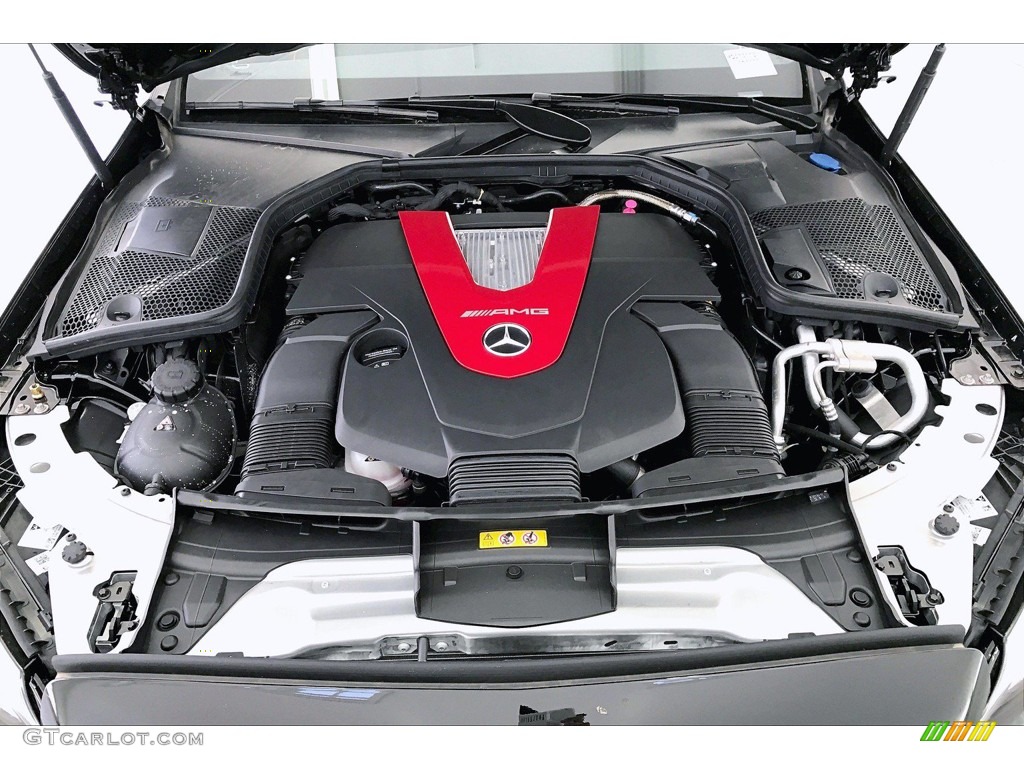 2021 Mercedes-Benz C AMG 43 4Matic Sedan 3.0 Liter AMG biturbo DOHC 24-Valve VVT V6 Engine Photo #142187457