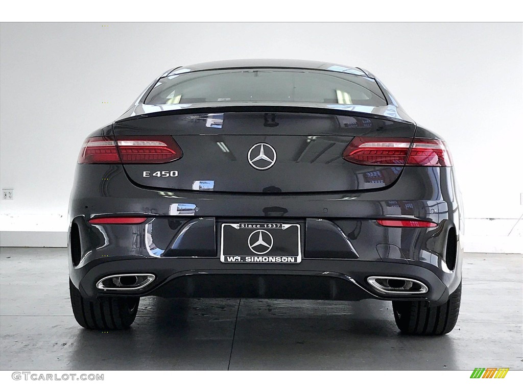 2021 E 450 Coupe - Graphite Gray Metallic / Black photo #3