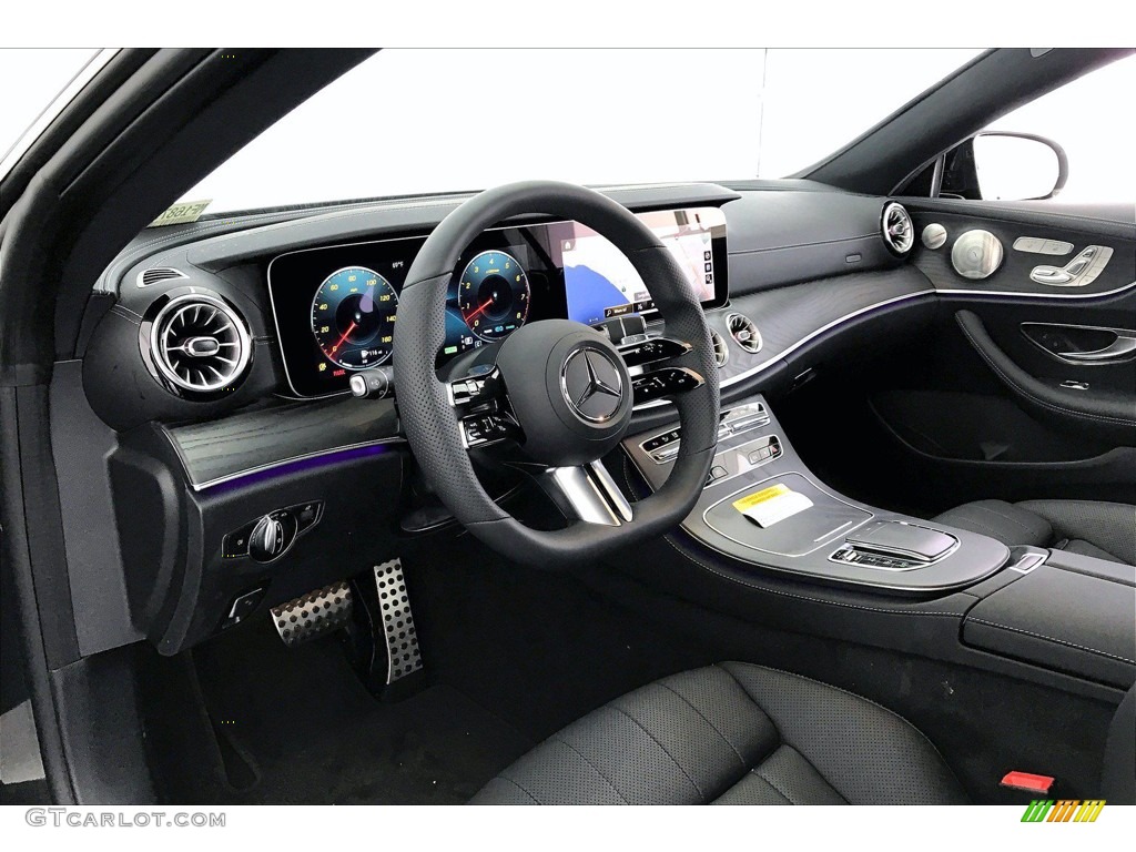 2021 E 450 Coupe - Graphite Gray Metallic / Black photo #4