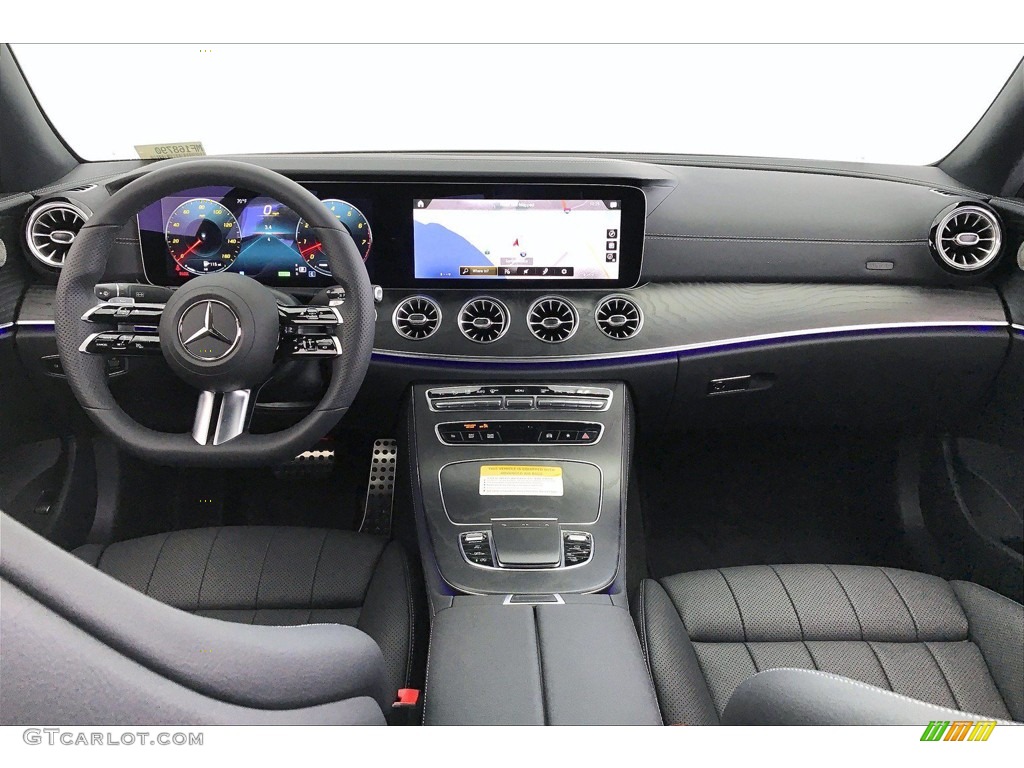 2021 E 450 Coupe - Graphite Gray Metallic / Black photo #6