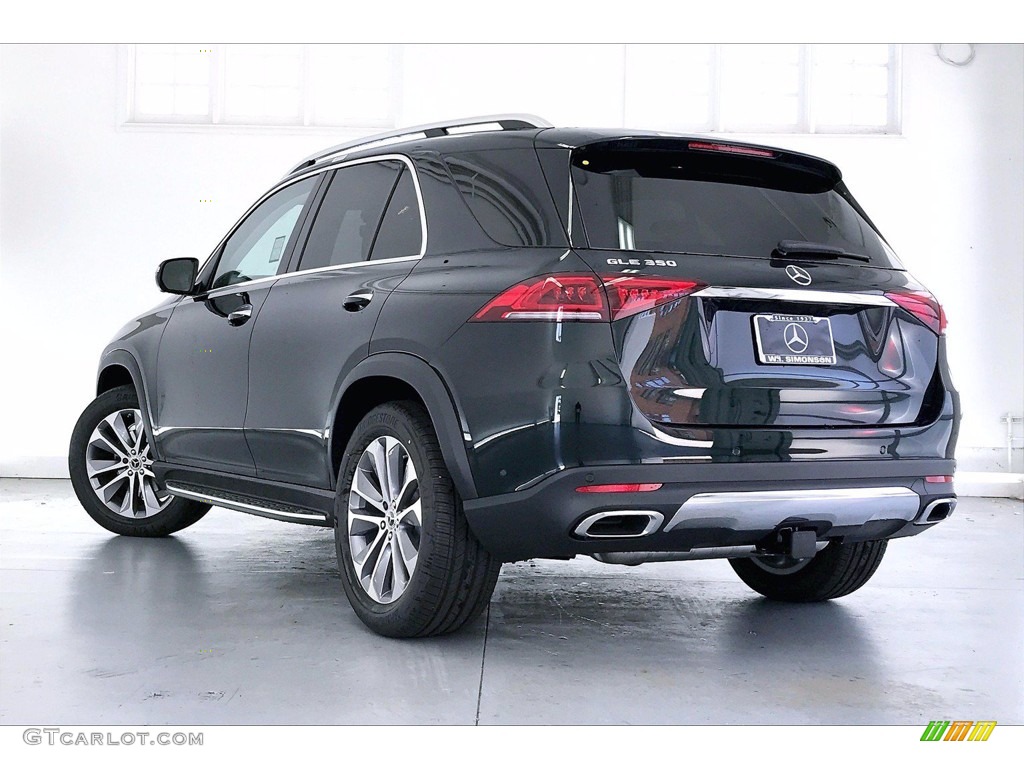 2021 GLE 350 - Emerald Green Metallic / Macchiato Beige/Black photo #2