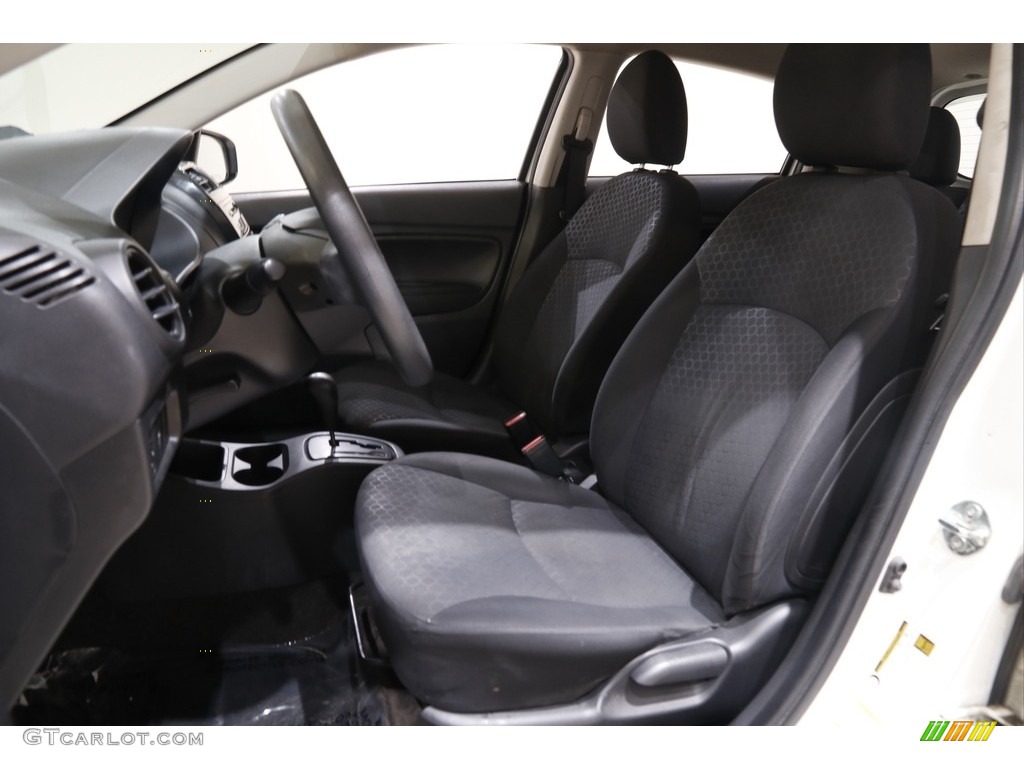 Black Interior 2015 Mitsubishi Mirage DE Photo #142188141